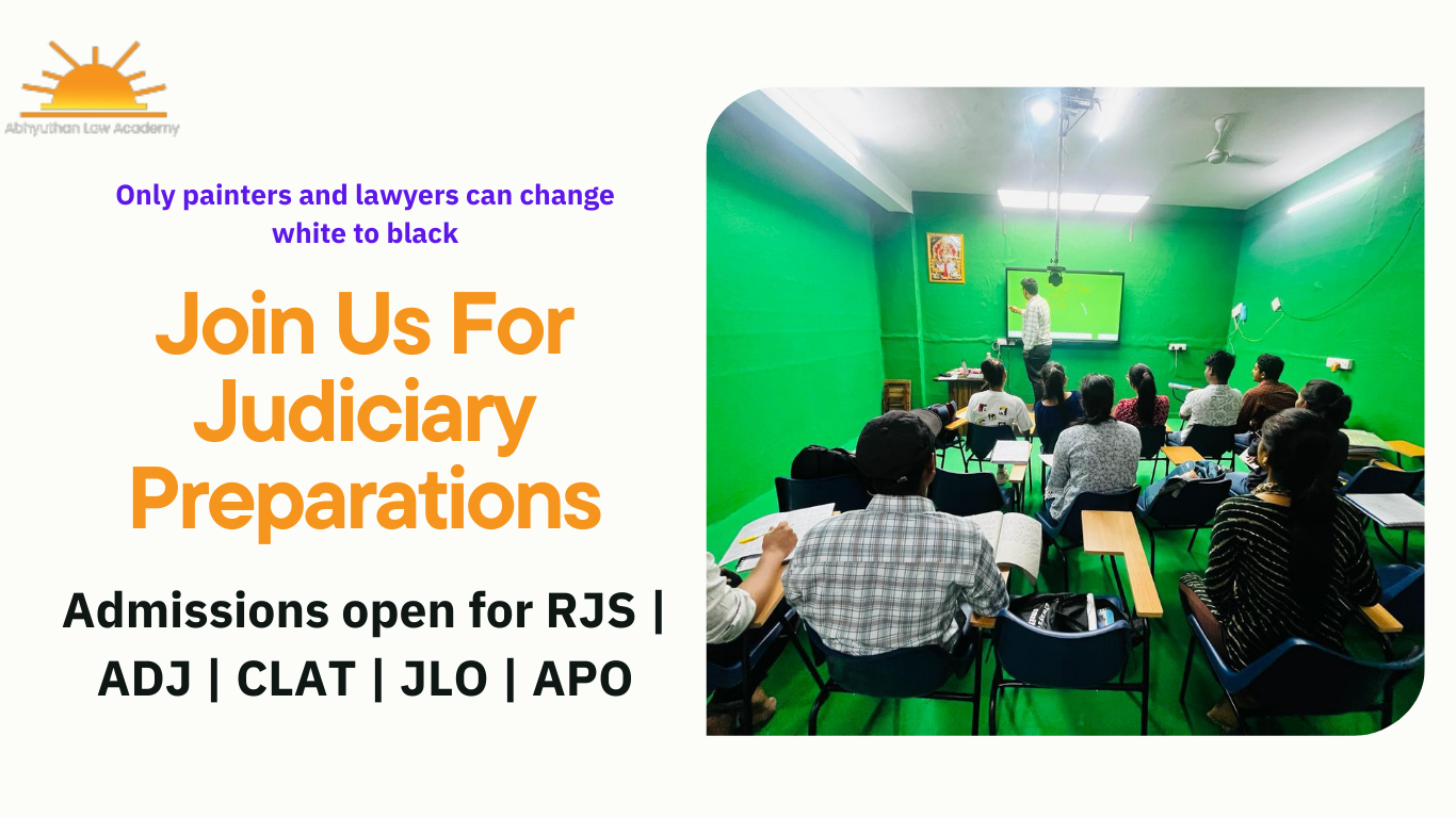 Join Us For Judiciary Preparations